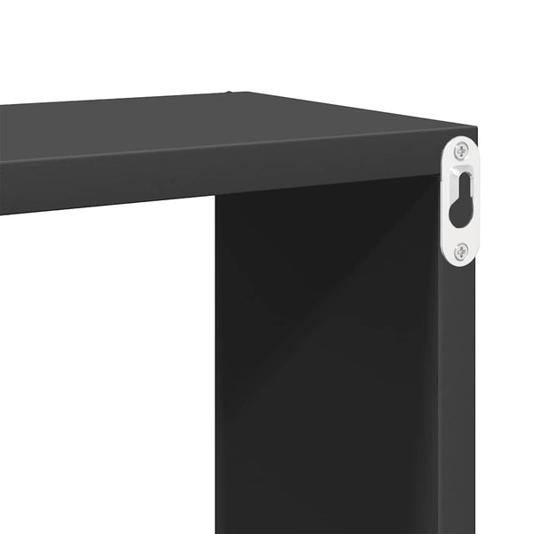vidaXL Cube Shelves 6 pcs. Grey 30x15x30 cm
