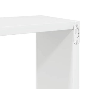 vidaXL Cube Wall Shelves 2 pcs High Gloss White 30x15x30 cm