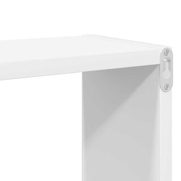 vidaXL Cube Shelves 2 pcs White 26x15x26 cm
