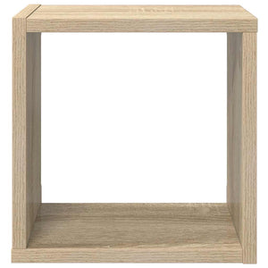 Würfelregale Sonoma-Eiche, 4er Set
