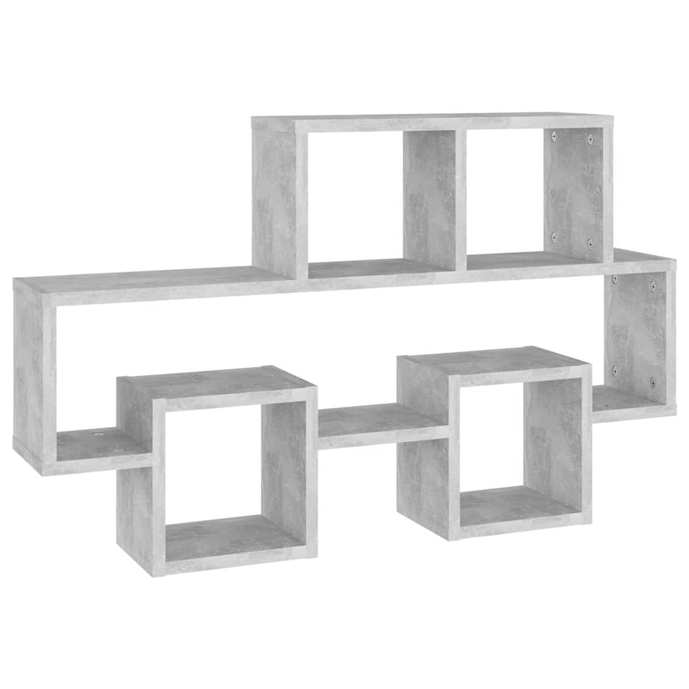 Auto Wandregal Betongrau 82cm