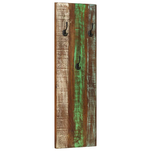 vidaXL Wall Coat Racks 2 pcs. 36x3x110 cm Solid Reclaimed Wood