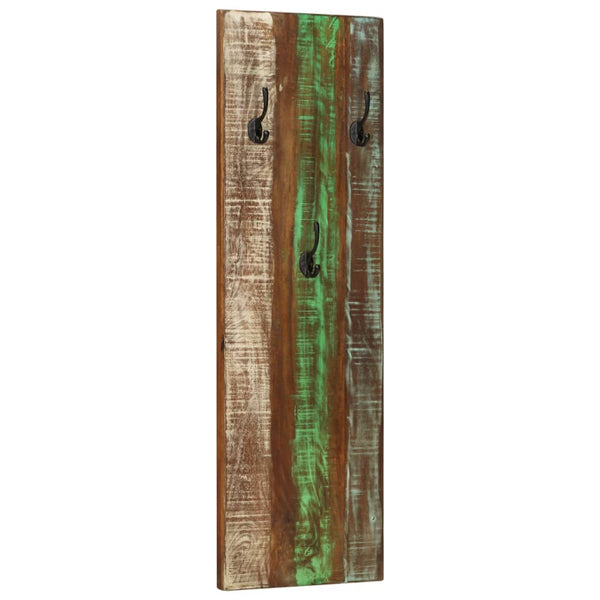 vidaXL Wall Coat Racks 2 pcs. 36x3x110 cm Solid Reclaimed Wood