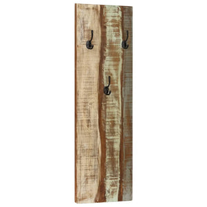 vidaXL Wall Coat Racks 2 pcs. 36x3x110 cm Solid Reclaimed Wood