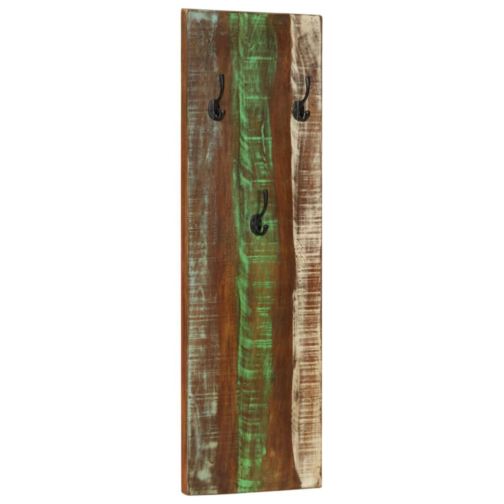vidaXL Wall Coat Racks 2 pcs. 36x3x110 cm Solid Reclaimed Wood