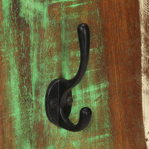 vidaXL Wall Coat Racks 2 pcs. 36x3x110 cm Solid Reclaimed Wood