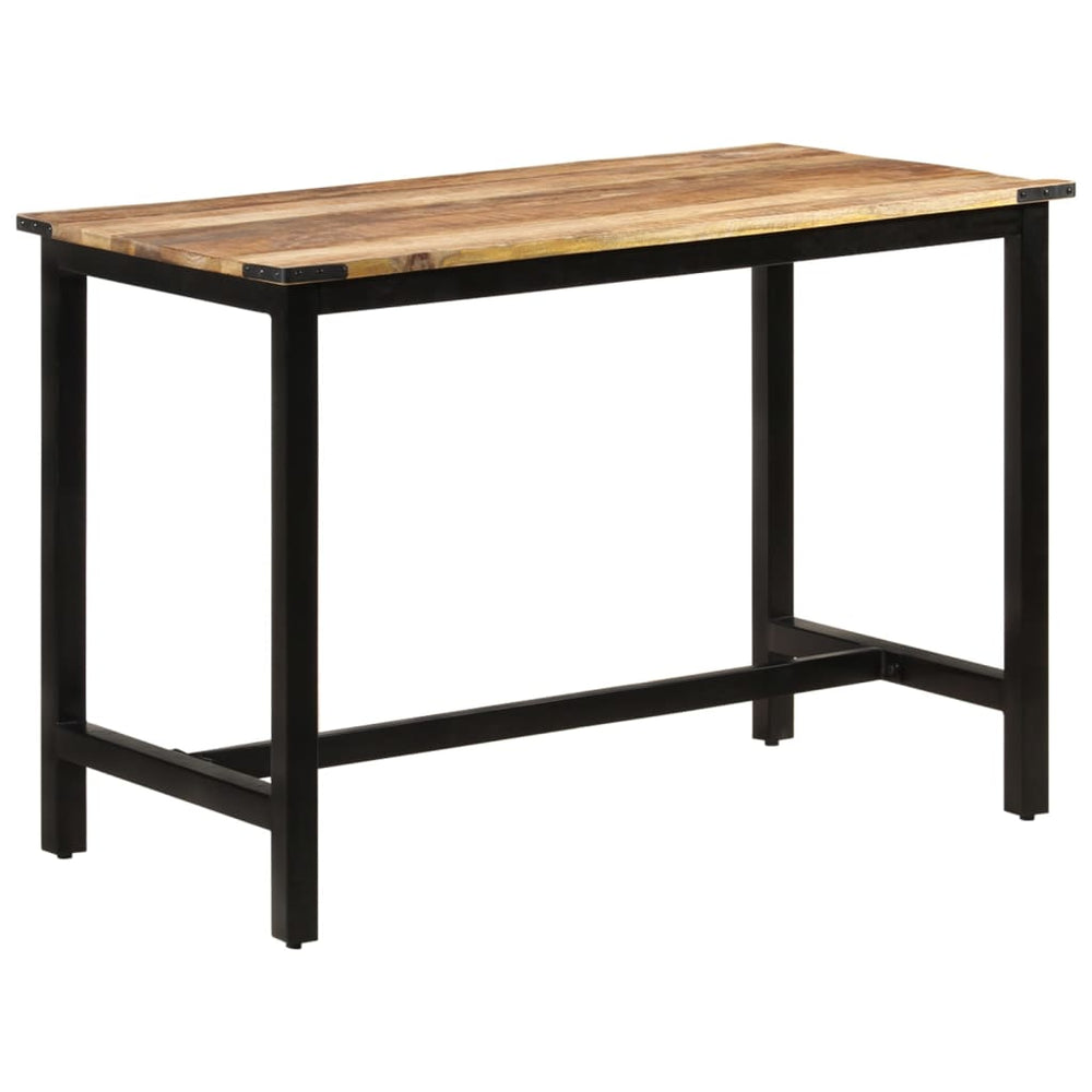 vidaXL Dining Table 110x60x76 cm Solid Mango Wood