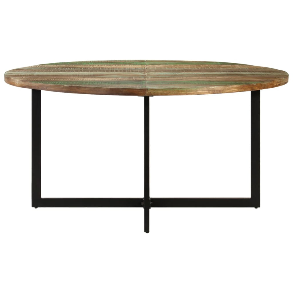 vidaXL Dining Table 110x75 cm Reclaimed Solid Wood