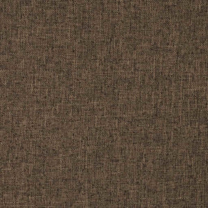 vidaXL Floor Chair Foldable Brown Fabric