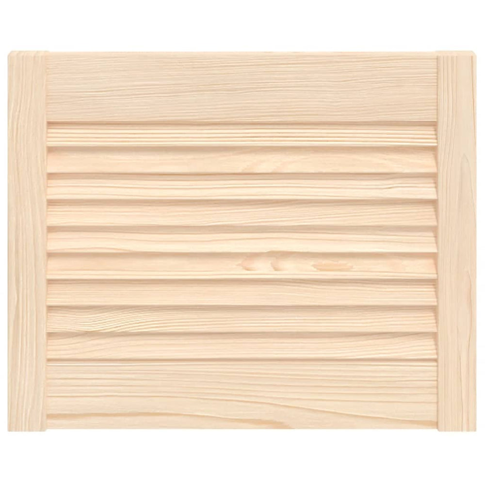 vidaXL Cabinet Door Louvered Design 39.5x49.4 cm Solid Pine Wood