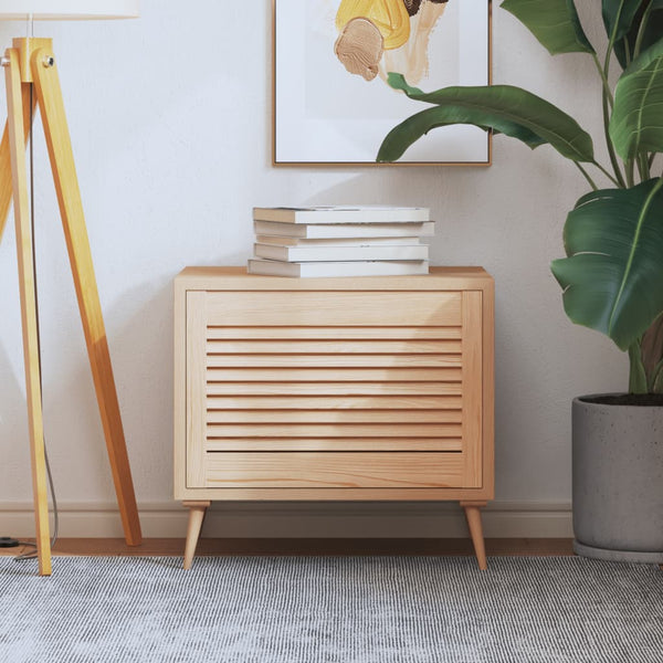 vidaXL Cabinet Door Louvered Design 39.5x59.4 cm Solid Pine Wood