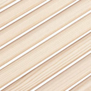 vidaXL Cabinet Door Louvered Design 61.5x49.4 cm Solid Pine Wood