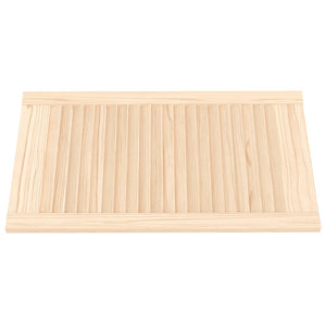 vidaXL Cabinet Door Louvered Design 69x39.4 cm Solid Pine Wood