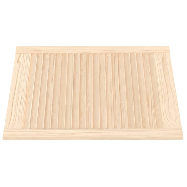 vidaXL Louvered Cabinet Doors 4 pcs 69x49.4 cm Solid Wood