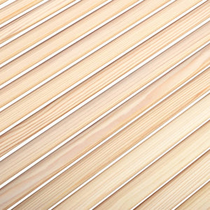 vidaXL Louvered Cabinet Doors 4 pcs 69x49.4 cm Solid Wood