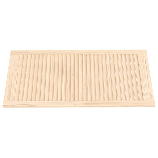 vidaXL Louvre Cabinet Doors 4 pcs 99.3x49.4 cm Solid Wood