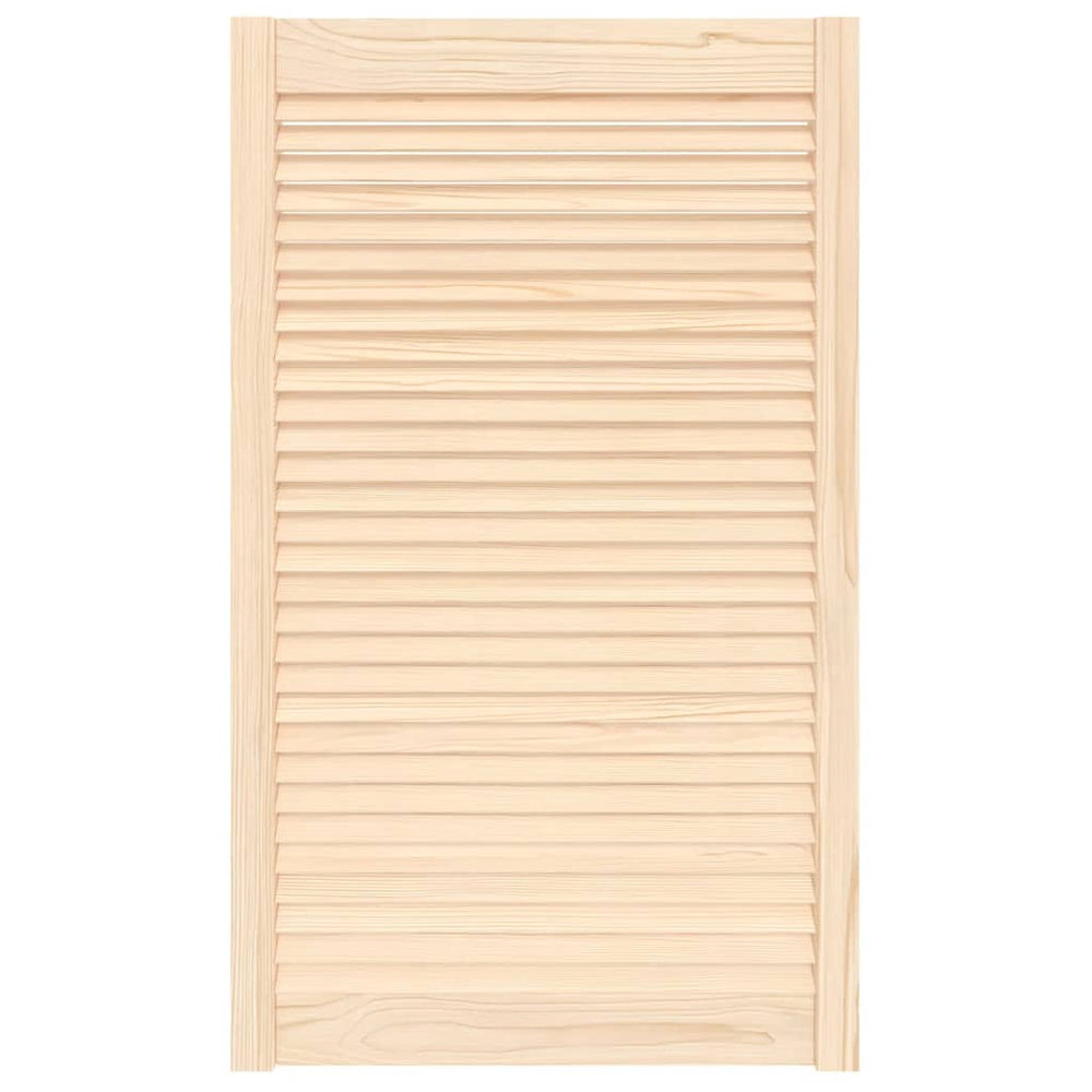 vidaXL Cabinet Door Louvered Design 99.3x59.4 cm Solid Pine
