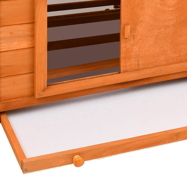 vidaXL Chicken Coop 150x96x110 cm Solid Fir Wood