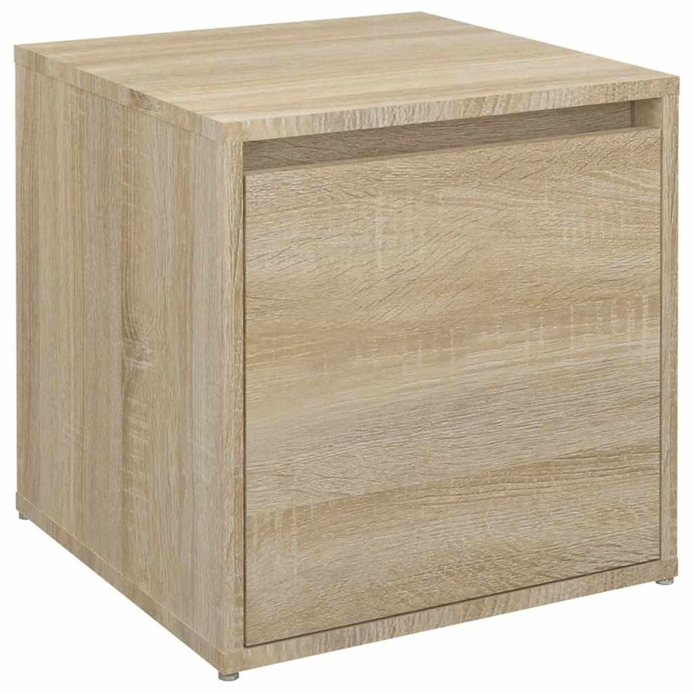 vidaXL Drawer Cabinet Sonoma Oak 40.5x40x40 cm Engineered Wood