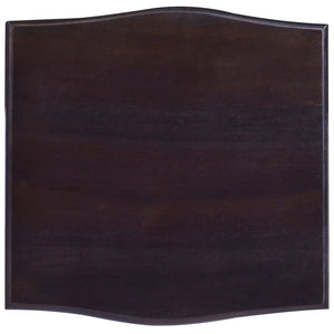 vidaXL Bedside Table Light Black 40x40x45 cm Solid Mahogany Wood