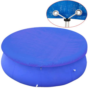 vidaXL Pool Covers 2 pcs. for 360-367 cm Round Above Ground Pools