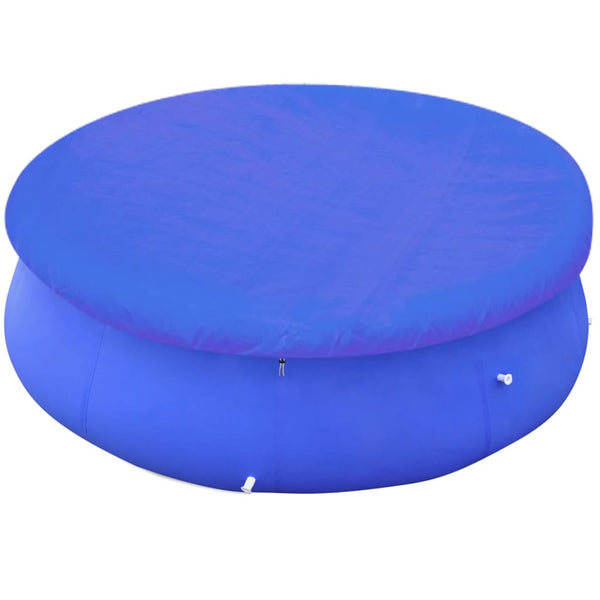 vidaXL Pool Covers 2 pcs. for 360-367 cm Round Above Ground Pools