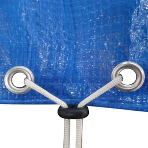 vidaXL Pool Covers 2 pcs. for 360-367 cm Round Above Ground Pools