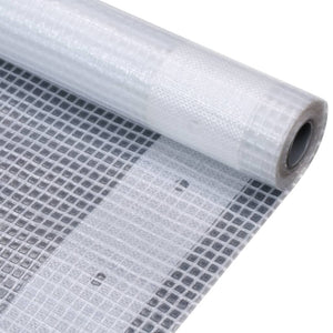 vidaXL Tarpaulins with Eyelets 2 pcs 260 g/m² 2x2 m White