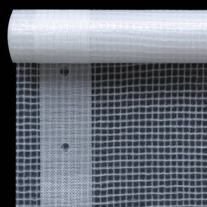 vidaXL Mesh Tarpaulins 2 pcs 260 g/m² 2x20 m White