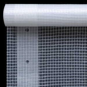 vidaXL Grid Tarpaulins 2 pcs. 260 g/m² 3x5 m White