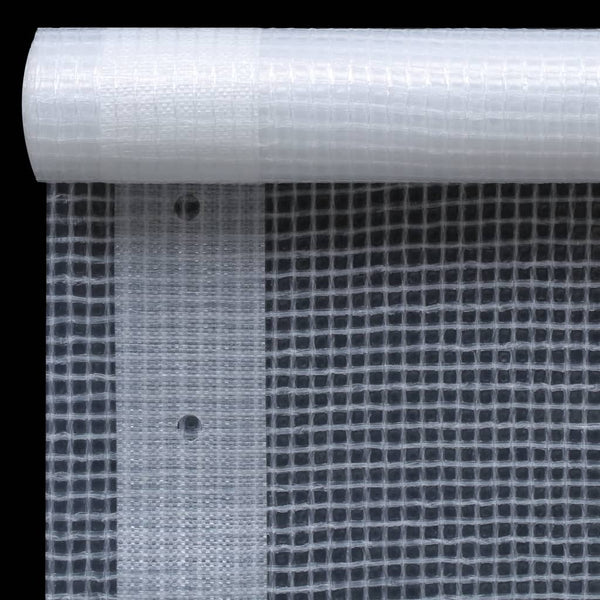 vidaXL Grid Tarpaulins 2 pcs. 260 g/m² 3x5 m White