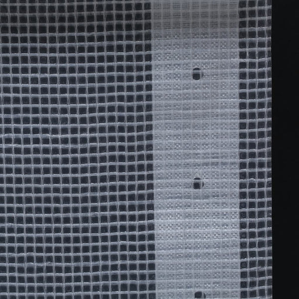 vidaXL Mesh Tarpaulins 2 pcs. 260 g/m² 4x4 m White