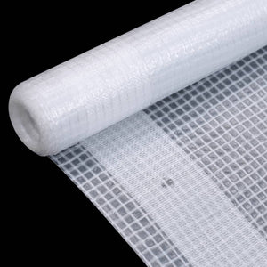 vidaXL Mesh Tarps 2 pcs 260 gsm 4x8 m White