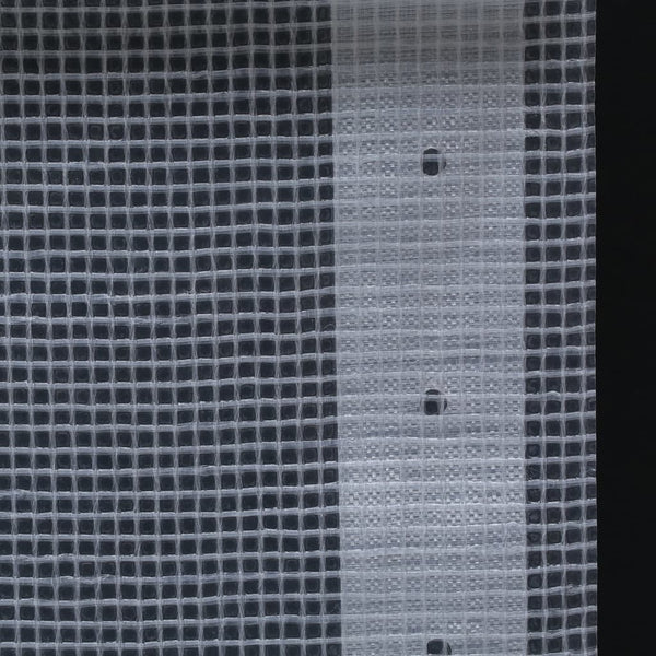 vidaXL Mesh Tarpaulins 2 pcs. 260 g/m² 4x20 m White