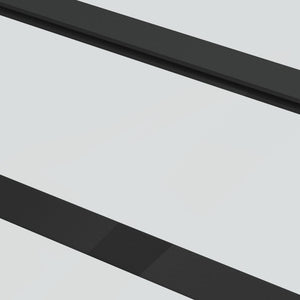 vidaXL Sliding Door with Hardware ESG Glass & Aluminum 102x205 cm