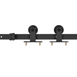 vidaXL Sliding Door with Fittings Tempered Glass & Aluminum 90x205 cm