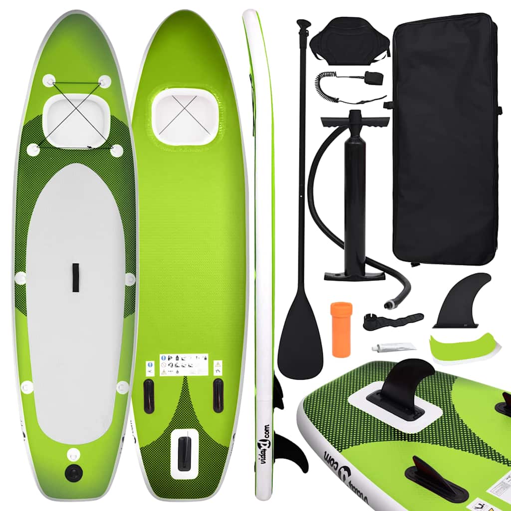 Aufblasbares SUP Board Set Grün 300cm