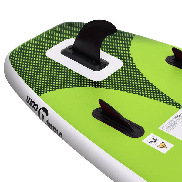 Aufblasbares SUP Board Set Grün 300cm