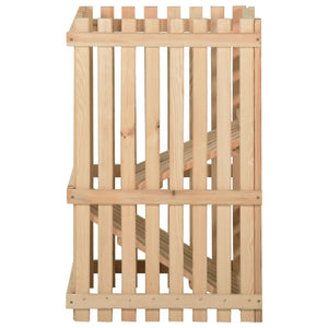 vidaXL Potato Storage Box 50x50x80 cm Solid Pine Wood