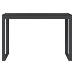 vidaXL Computer Desk Black 110x60x73 cm Engineered Wood