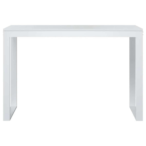vidaXL Computer Desk White 110x60x73 cm Engineered Wood