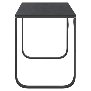vidaXL Computer Desk Black 110x60x73 cm Engineered Wood