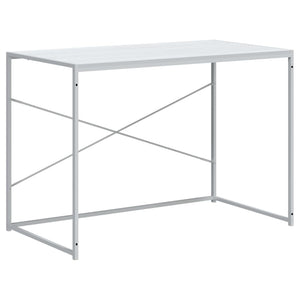 vidaXL Computer Desk White 110x60x70 cm Engineered Wood