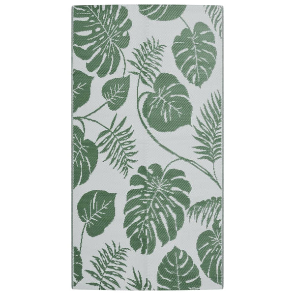vidaXL Outdoor Rug ARAKIL Green 80x150 cm PP