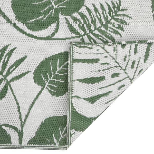 vidaXL Outdoor Rug ARAKIL Green 80x150 cm PP