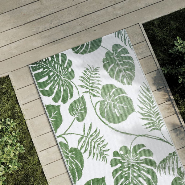 vidaXL Outdoor Rug ARAKIL Green 80x150 cm PP
