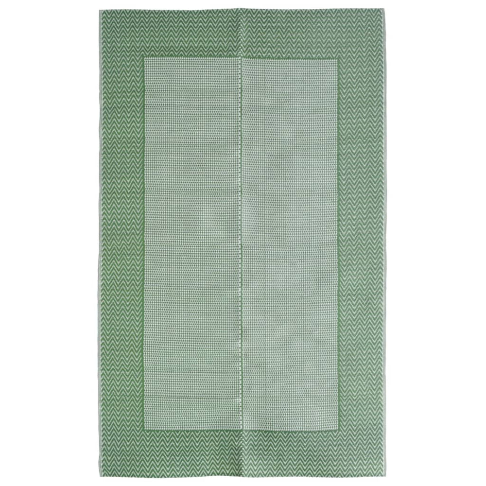 vidaXL Outdoor Rug ARAKIL Green 120x180 cm PP