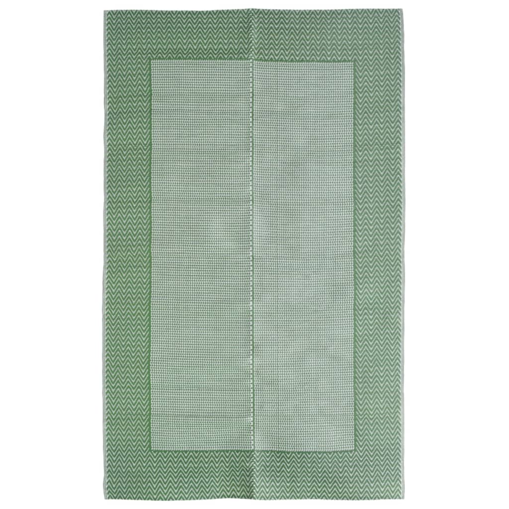 vidaXL Outdoor Rug ARAKIL Green 140x200 cm PP