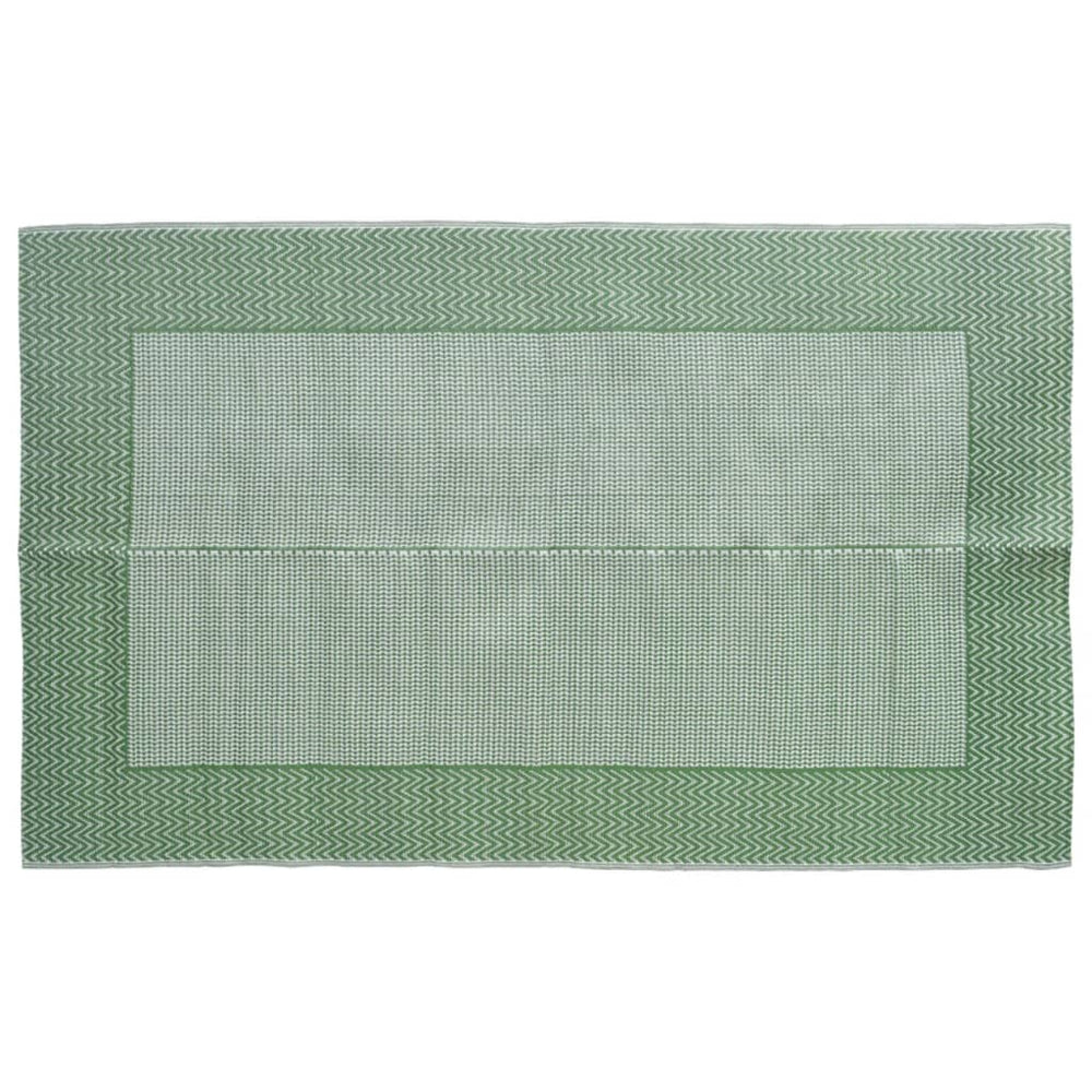 vidaXL Outdoor Rug ARAKIL Green 140x200 cm PP