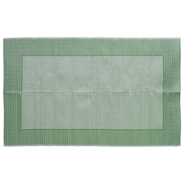 vidaXL Outdoor Rug ARAKIL Green 140x200 cm PP